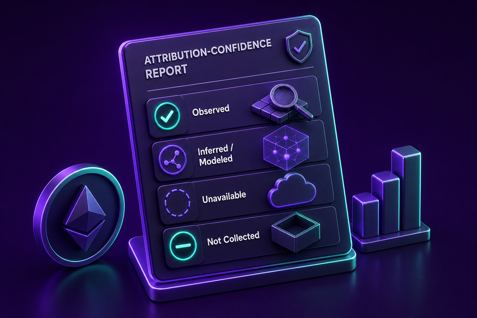 An image of the Creative Impact Group in-house Attribution-Confidence Report.